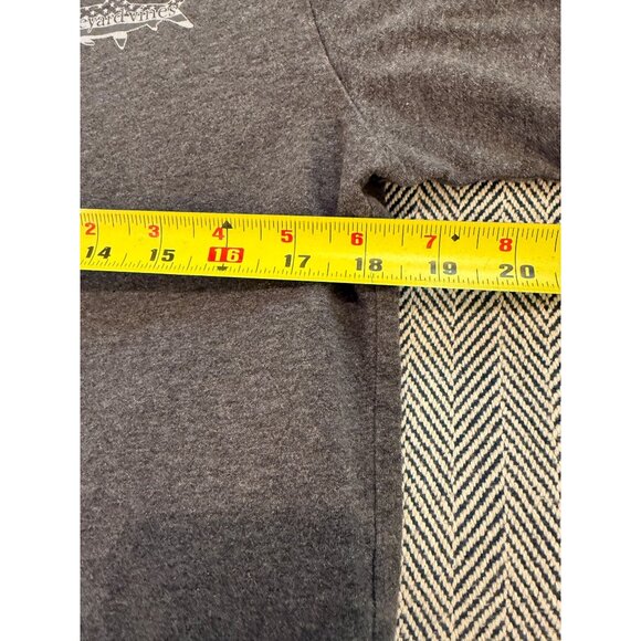 Vineyard Vines Gray Shark Graphic Tee Unisex S 100% Cotton Casual Short Sleeve C - Picture 9 of 10